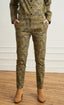 Khaki Paisley Pant