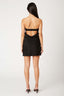 Foldover Strapless Slip Mini Dress